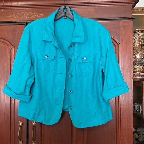 East 5th Button Down Double Pocket Placket Size LP - Picture 4 of 11